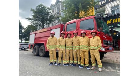 TỔ CHỨC TẬP LUYỆN, KIỂM TRA NGHIỆP VỤ PHÒNG CHÁY CHỮA CHÁY